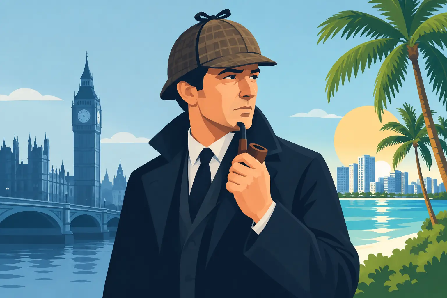 Why a British Detective in Florida Works So Well